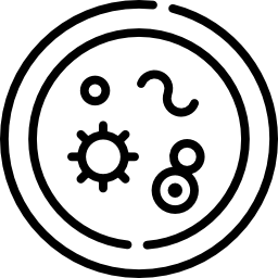 Petri dish icon