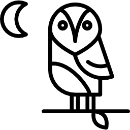 hibou Icône