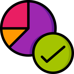 cirkeldiagram icoon