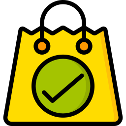 Shopping bag icon