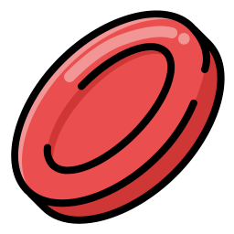 Red blood cells icon