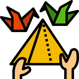 Paper folding icon