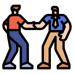 camaradería icono