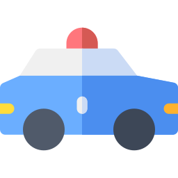 coche de policía icono