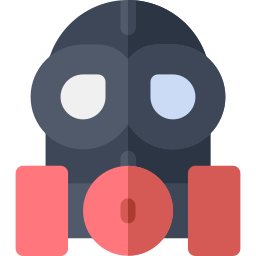 Gas mask icon