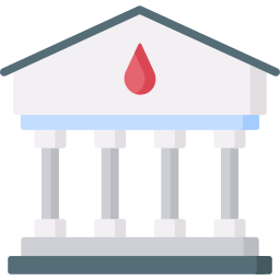 banca del sangue icona