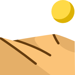 desierto icono
