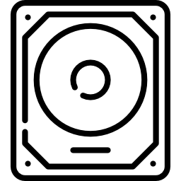 disco duro icono