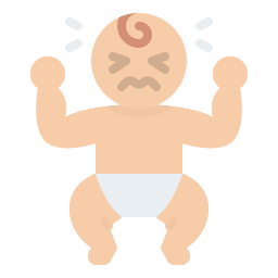 Baby crying icon