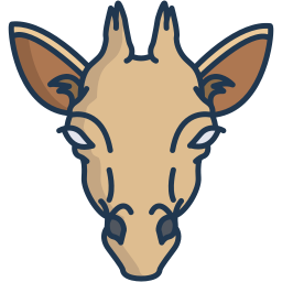 giraffa icona