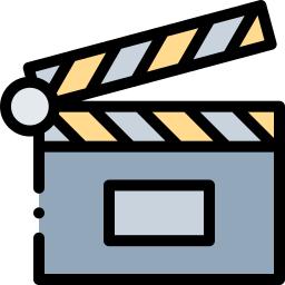 clapperboard icon