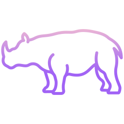 rhinocéros Icône