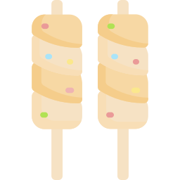 pastel de chimenea icono