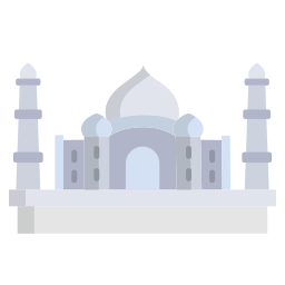 taj mahal icoon