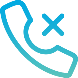 Missed call icon