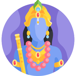 Krishna icon