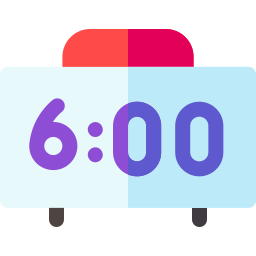 Digital clock icon