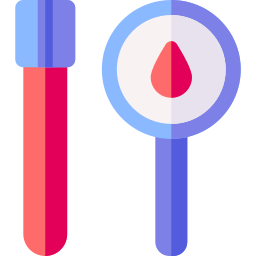 Blood test icon