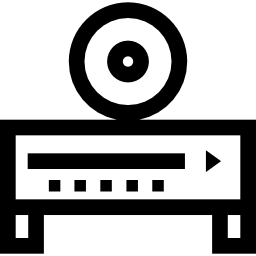 reproductor de dvd icono
