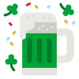 cerveza verde icono
