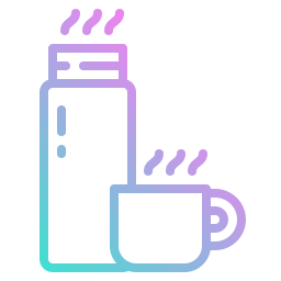 Thermo flask icon