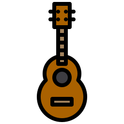 guitarra icono