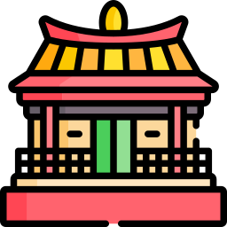 templo de confucius Ícone