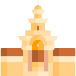 templo lampang luang Ícone