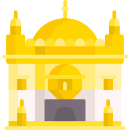 Golden temple icon