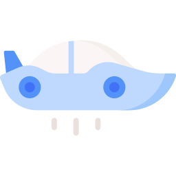 Flying car icon