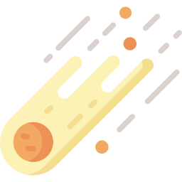 météorite Icône