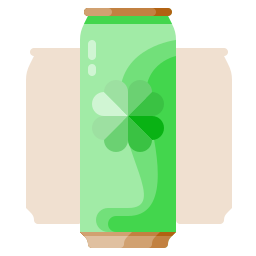latas de cerveza icono