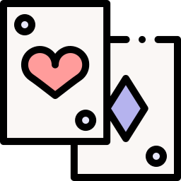 jouer aux cartes Icône