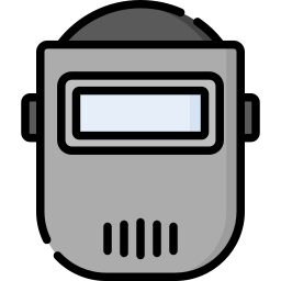 Welding mask icon