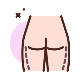 엉덩이 icon
