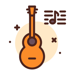 guitarra icono