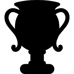 trofeo de juegos icono