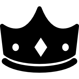 corona de juegos icono
