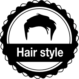 distintivo de estilo de cabelo Ícone