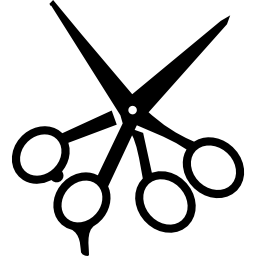 zestaw nożyczek ikona