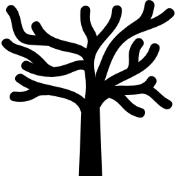 nagie gałęzie drzew ikona