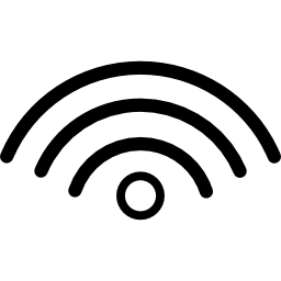 symbole d'interface de connexion de téléphone internet Icône