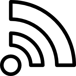 símbolo de conexión a internet inalámbrica icono