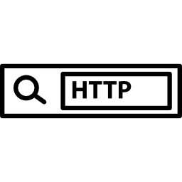 simbolo di ricerca http icona