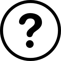 Question sign in circles icon