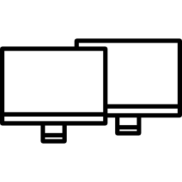 monitor di computer icona
