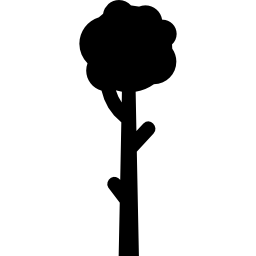 arbol alto icono
