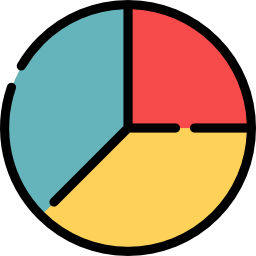 diagramme circulaire Icône