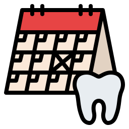 Dental schedule icon