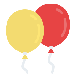 des ballons Icône